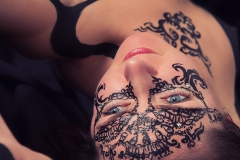 Black Tribal Ornament