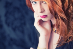 Beauty Schmuck Portrait Red Hair Rote Haare