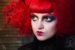 Black Gothic Fashion Outdoor Shooting Merlin1