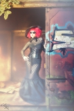Black Gothic Fashion Outdoor Shooting Merlin1