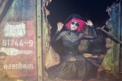 Black Gothic Fashion Outdoor Shooting Merlin1