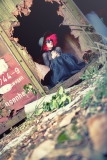 Black Gothic Fashion Outdoor Shooting Merlin1