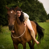 Pferd Mensch Shooting Merlin1
