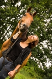 Pferd Mensch Shooting Merlin1