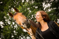 Pferd Mensch Shooting Merlin1