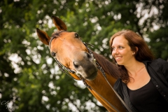 Pferd Mensch Shooting Merlin1