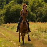 Pferd Mensch Shooting Merlin1