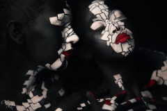 Puzzle Girls Bodypainting Shooting Merlin1 Farbträume