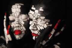 Puzzle Girls Bodypainting Shooting Merlin1 Farbträume