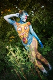 Safari Bodypainting Outdoor König der Löwen Merlin1