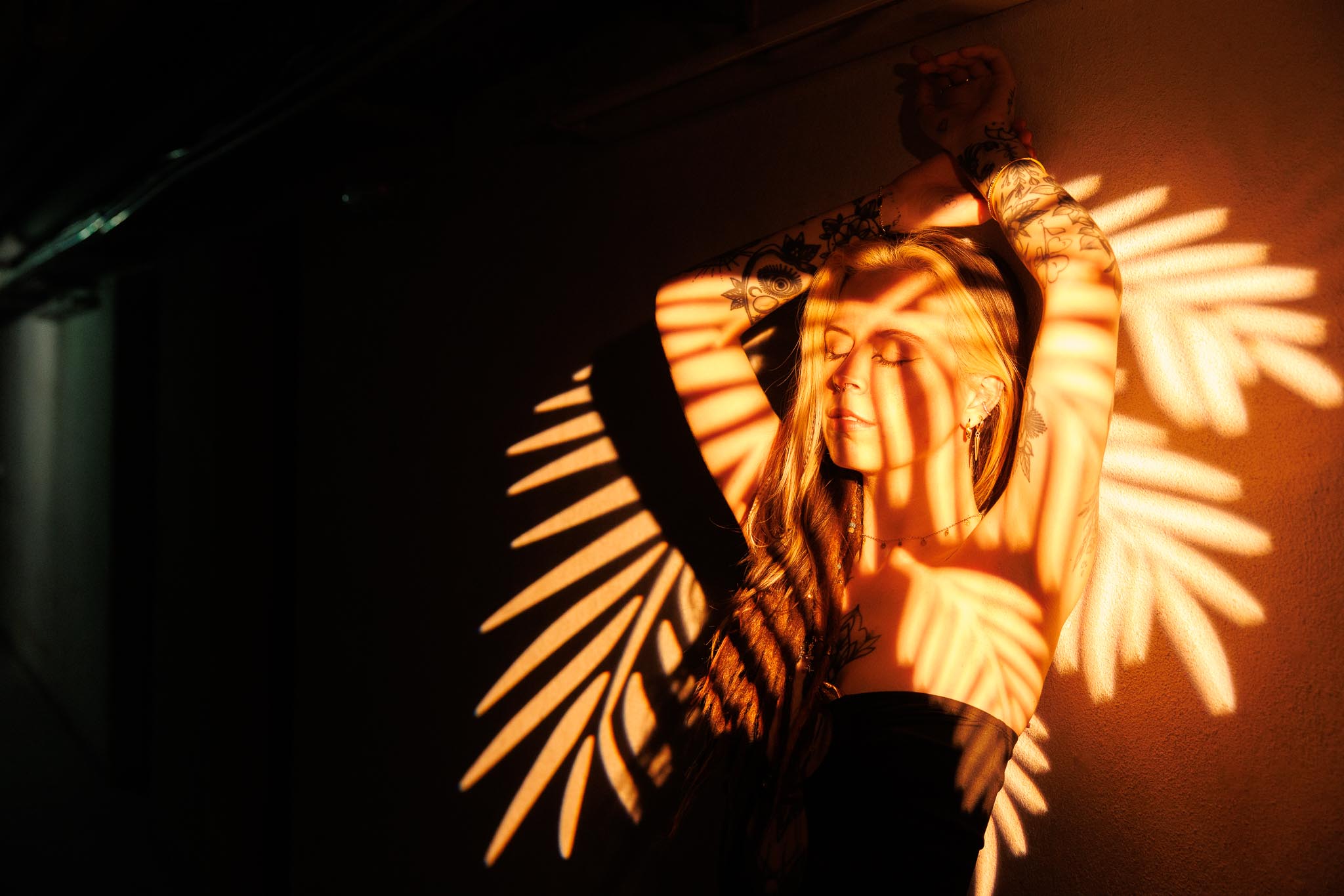 Juliana, Palmenblattschatten