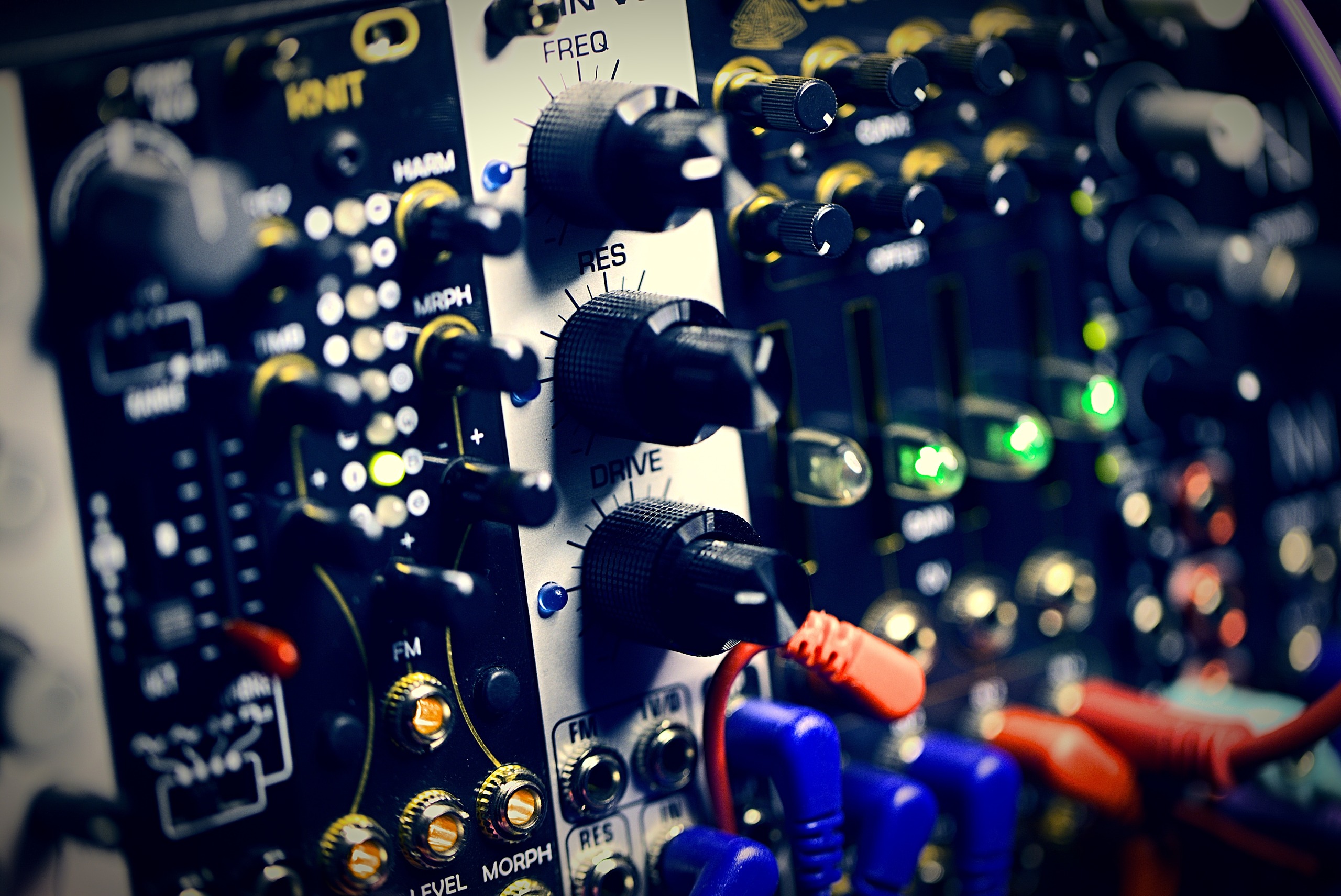 Eurorack Synthesizer Detail